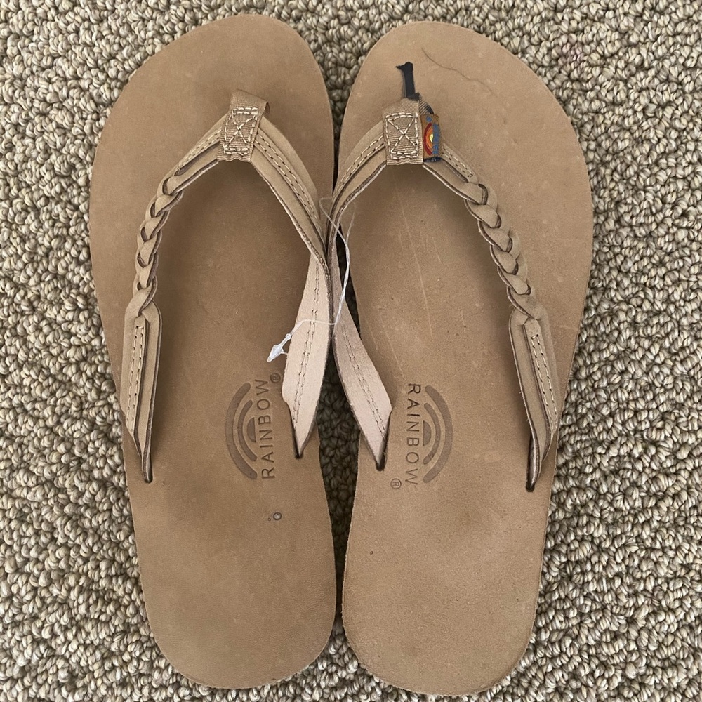 Kids Flirty Braidy- Premier Leather Braided